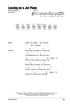 Leaving On A Jet Plane von John Denver (Download) 