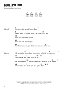 Knock Three Times von Dawn (Download) 