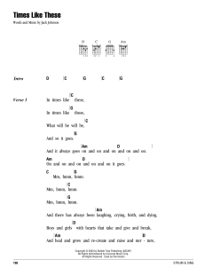 Times Like These von Jack Johnson (Download) 