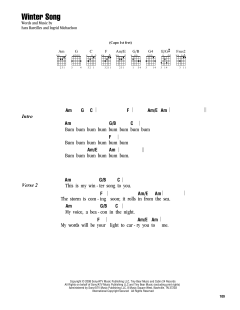 Winter Song von Sara Bareilles (Download) 