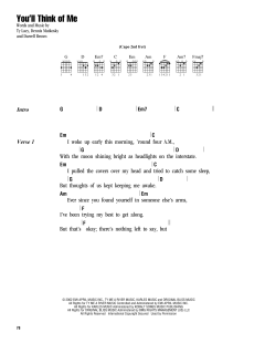 You'll Think Of Me von Keith Urban (Download) 