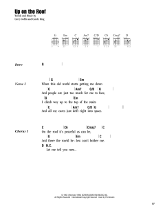 Up On The Roof von Carole King (Download) 