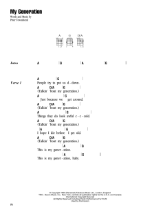 My Generation von The Who (Download) 