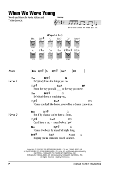 When We Were Young von Adele (Download) 