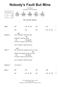 Nobody's Fault But Mine von John Renbourn (Download) 