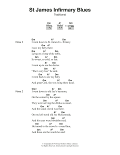 St James' Infirmary Blues von Traditional (Download) 