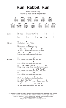 Run, Rabbit, Run von Noel Gay (Download) 