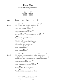 Use Me von Bill Withers (Download) 