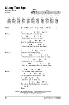 A Long Time Ago von Jim Croce (Download) 
