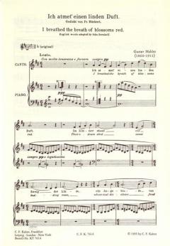 Sieben Lieder aus letzter Zeit von Gustav Mahler 