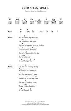 Our Shangri-La von Mark Knopfler (Download) 
