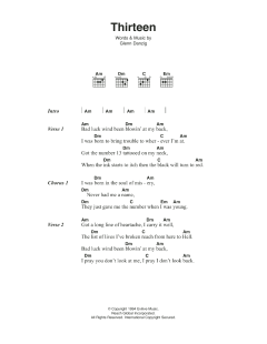 Thirteen von Johnny Cash (Download) 
