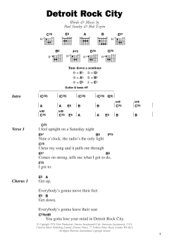 Detroit Rock City von Kiss (Download) 