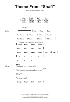 Theme From Shaft von Isaac Hayes (Download) 