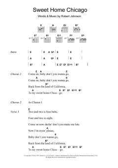 Sweet Home Chicago von Eric Clapton (Download) 