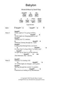 Babylon von David Gray (Download) 