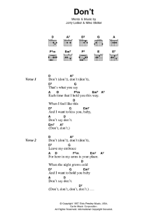 Don't von Elvis Presley (Download) 