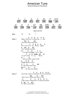 American Tune (Download) 