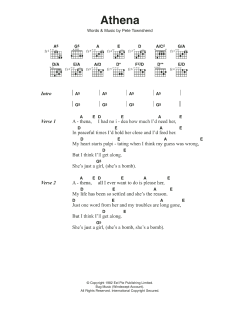Athena von The Who (Download) 