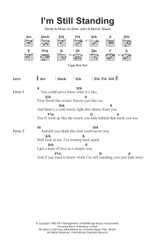 I'm Still Standing von Elton John (Download) 