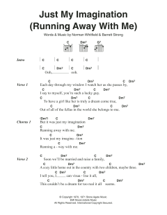 Just My Imagination (Running Away With Me) von The Temptations (Download) 