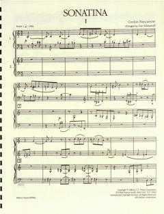 Sonatina von Conlon Nancarrow für Klavier zu 4 Händen im Alle Noten Shop kaufen