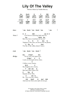 Lily Of The Valley von Queen (Download) 