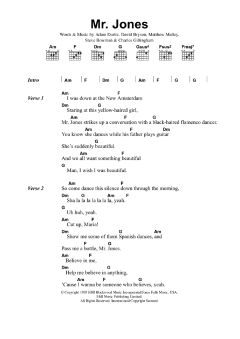 Mr. Jones von Counting Crows (Download) 