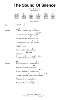 The Sound Of Silence von Simon & Garfunkel (Download) 