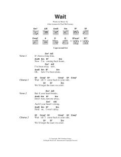 Wait von The Beatles (Download) 