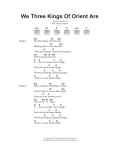 We Three Kings Of Orient Are von Traditional (Download) 
