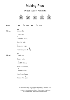 Making Pies von Patty Griffin (Download) 
