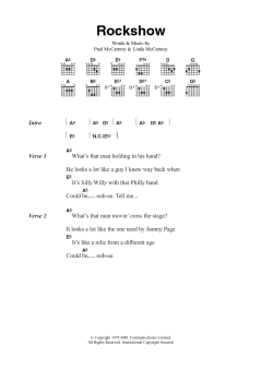 Rockshow von Wings (Download) 