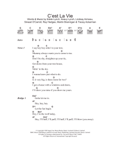 C'est La Vie von B*Witched (Download) 