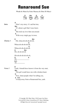 Runaround Sue von Dion (Download) 