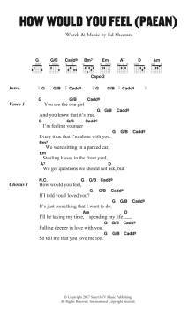 How Would You Feel (Paean) von Ed Sheeran (Download) 