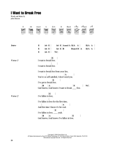 I Want To Break Free von Queen (Download) 