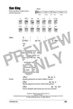 Sun King von The Beatles (Download) 