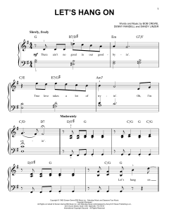 Let's Hang On von Frankie Valli (Download) 