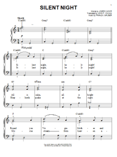 Silent Night von Franz Xaver Gruber (Download) 