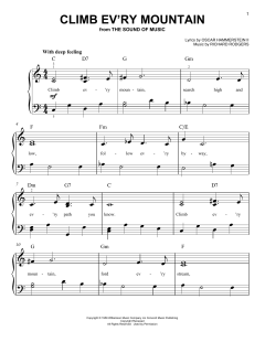 Climb Ev'ry Mountain von Rodgers & Hammerstein (Download) 