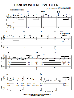I Know Where I've Been von Marc Shaiman (Download) 