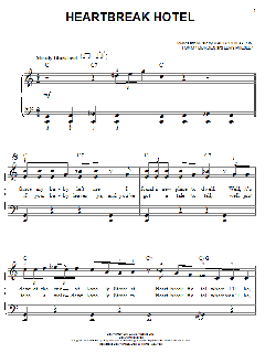 Heartbreak Hotel von Elvis Presley (Download) 