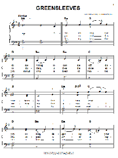 Greensleeves von Traditional English Folksong (Download) 