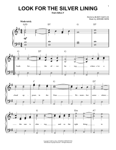 Look For The Silver Lining von Jerome Kern (Download) 