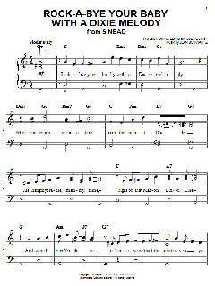 Rock-A-Bye Your Baby With A Dixie Melody von Al Jolson (Download) 