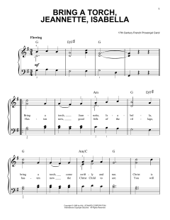 Bring A Torch, Jeannette Isabella von 17th Century French Carol (Download) 
