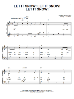 Let It Snow! Let It Snow! Let It Snow! von Jule Styne (Download) 