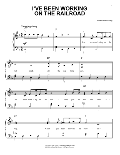 I've Been Working On The Railroad von American Folk Song (Download) 
