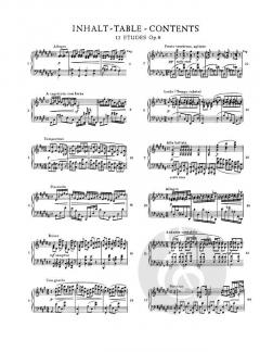 12 Etudes op. 8 von Alexander Skrjabin 